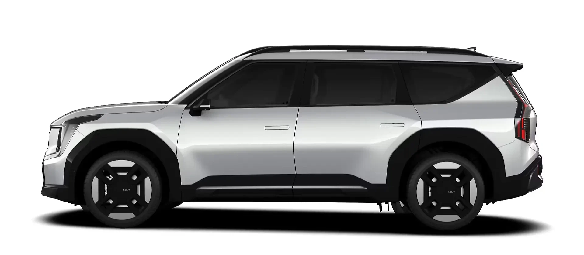 KIA EV9 GT Line in Snow White Pearl