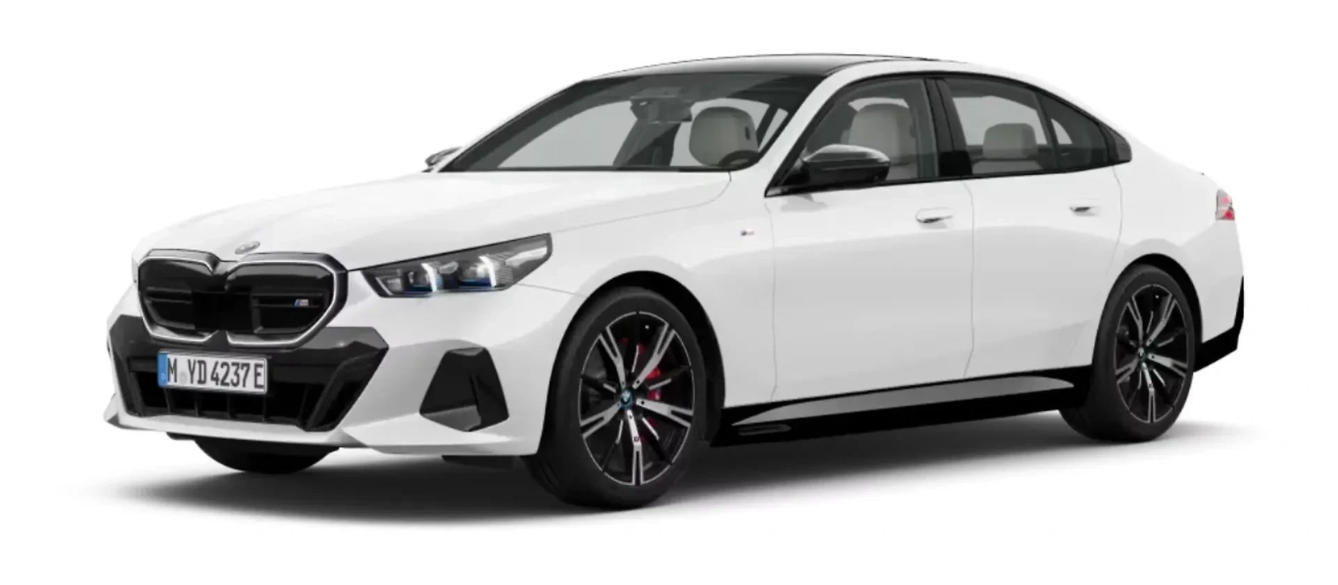 BMW I5 in Alpine White Solid