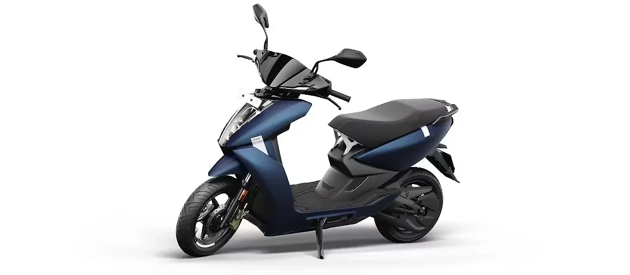 Ather 450X in Stealth Blue