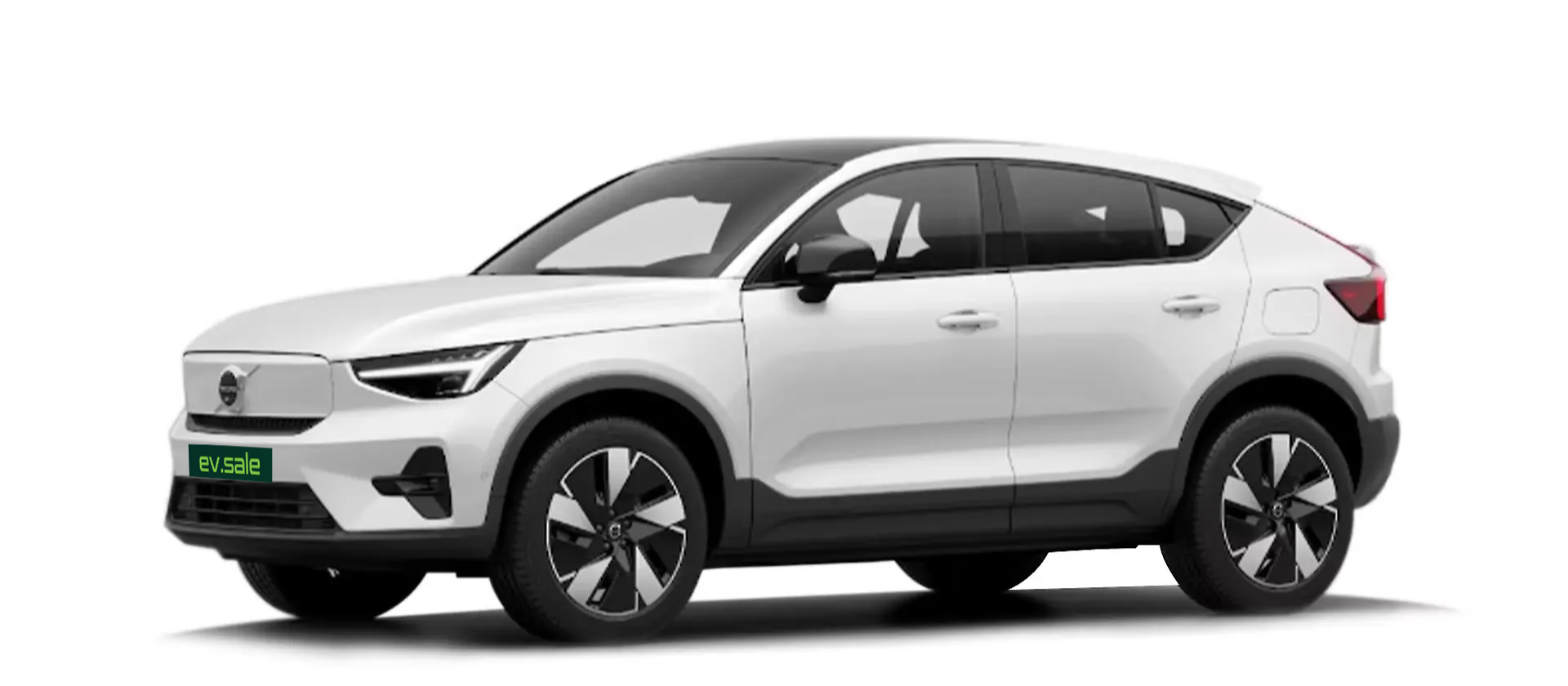 Volvo EC40 in Crystal White