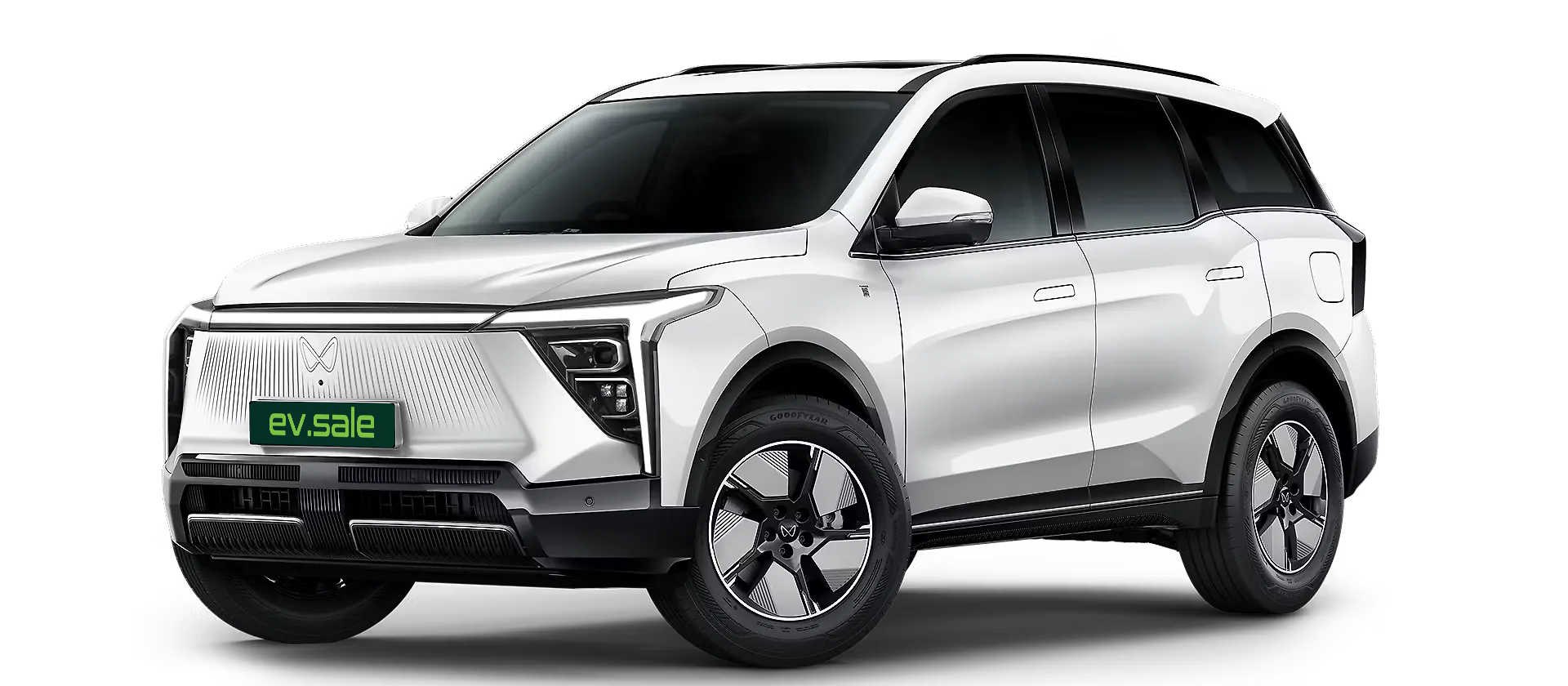 Mahindra XEV 9S in Everest White