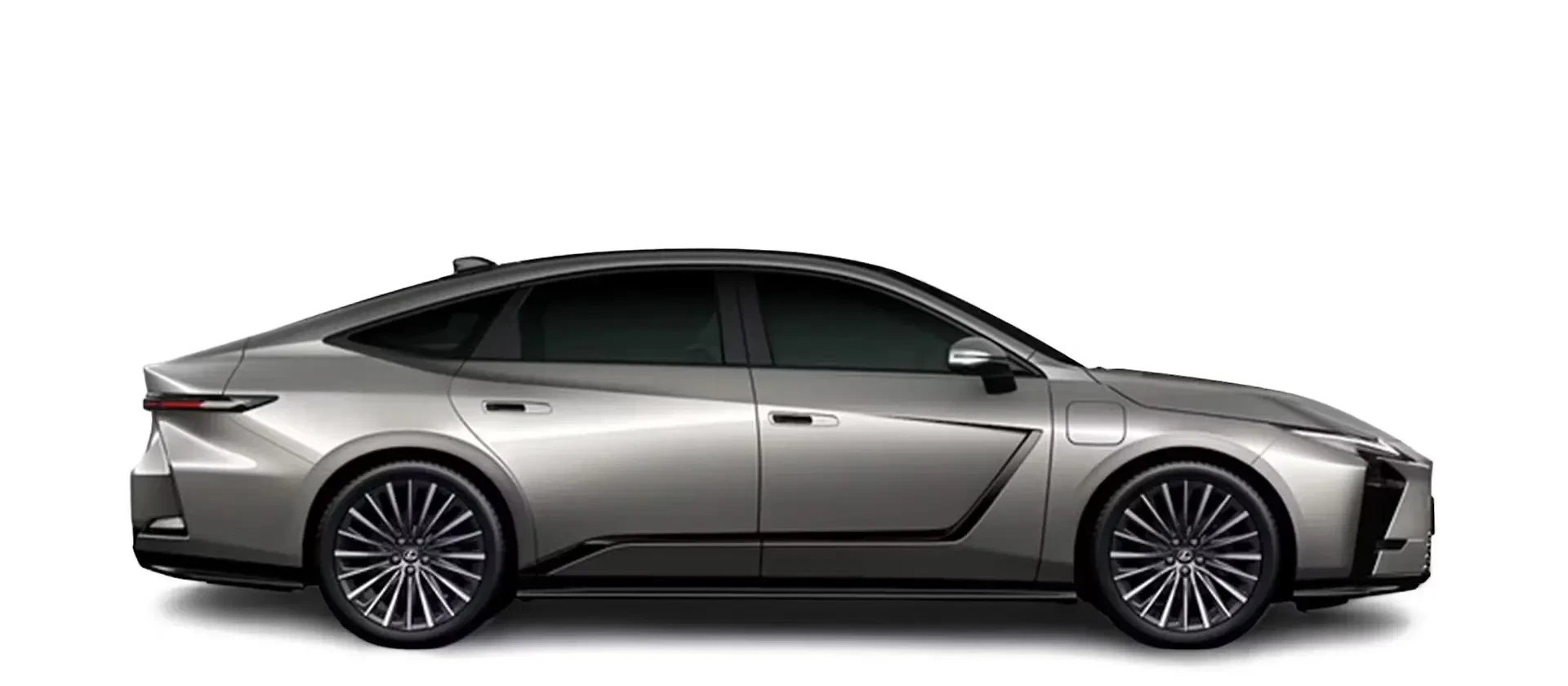 Lexus ES 500E in Sonic Titanium