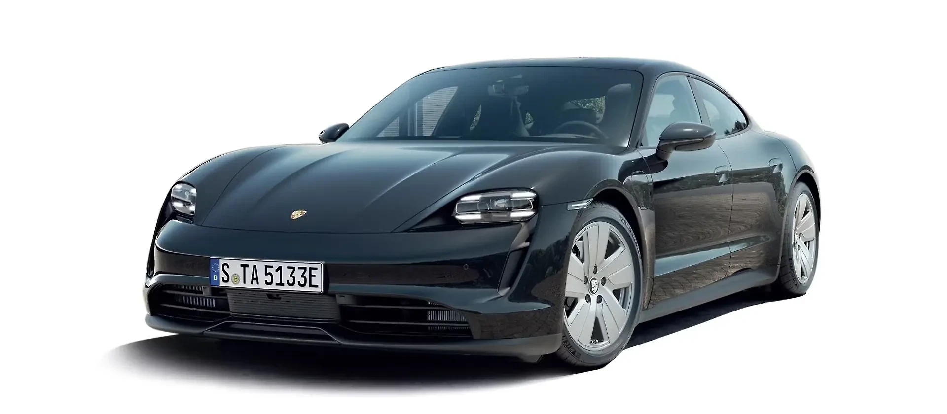 Porsche Taycan in Jet Black Metallic