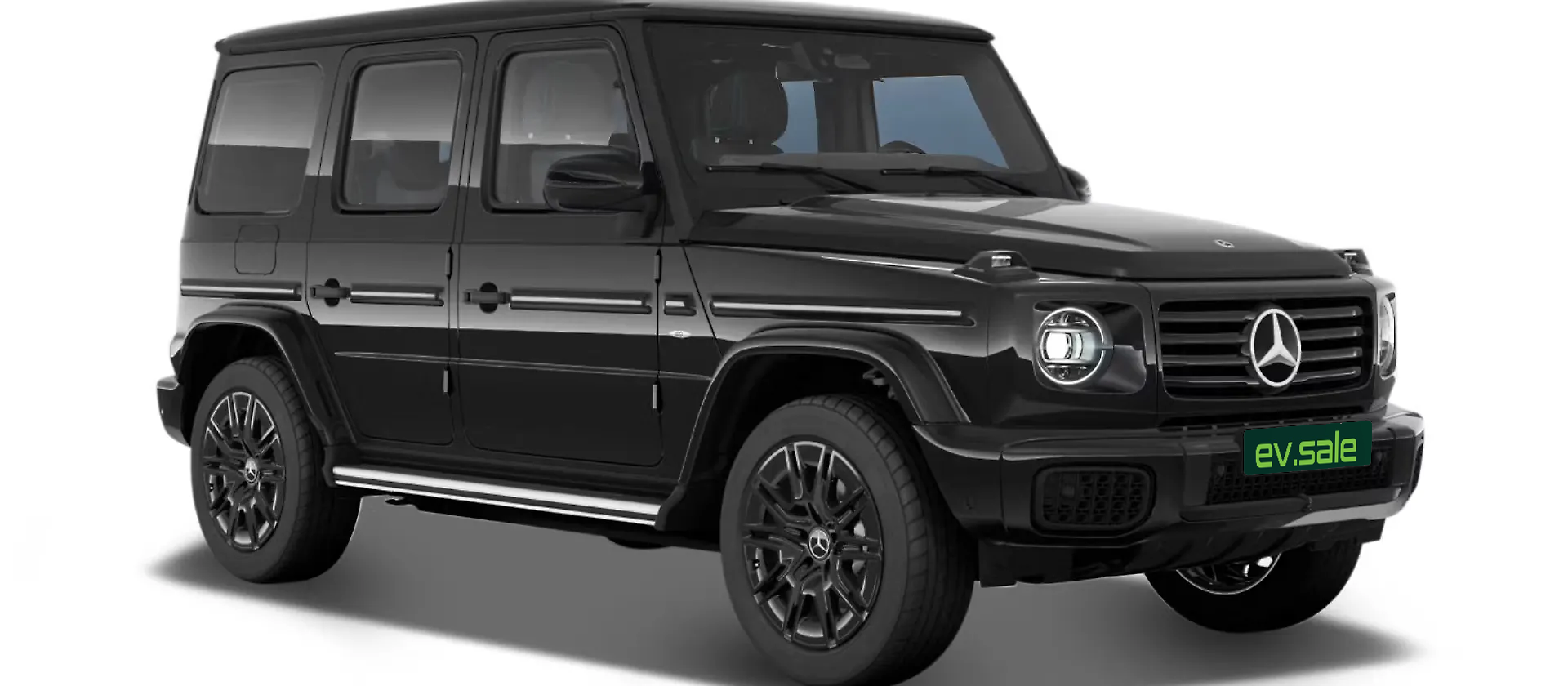 Mercedes G-Class Electric in Obsidian Black