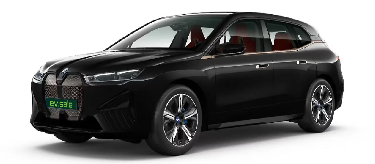 BMW IX in Black Sapphire Metallic