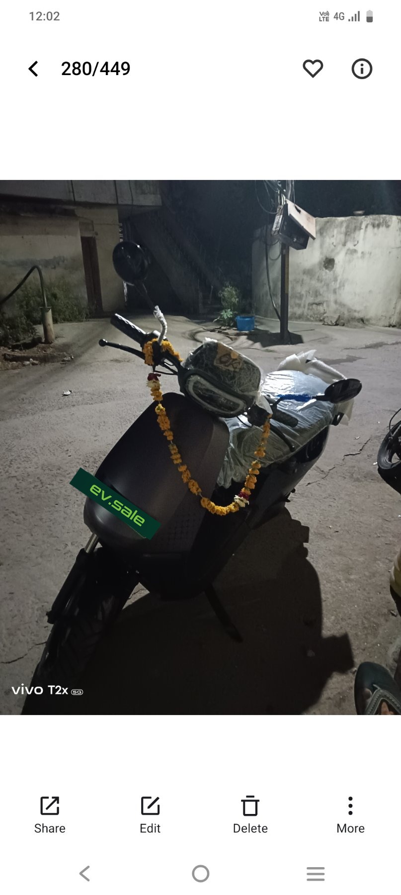 Ola S1 X 4 Kwh